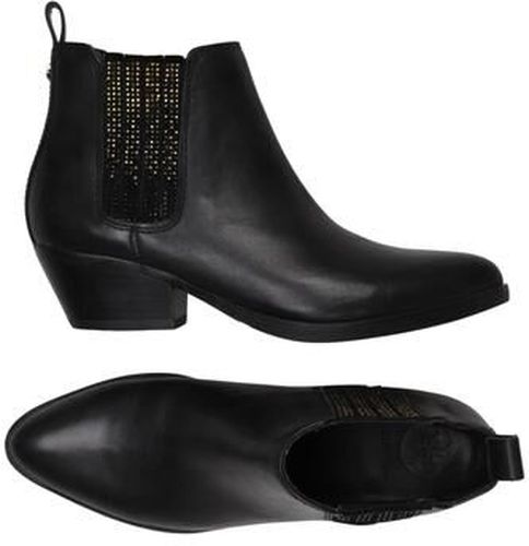 Damen Stiefelette, schwarz, Gr. EU 36, Leder - Second Hand - Guess - Modalova