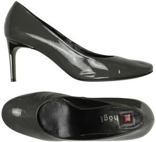 Damen Pumps, grau, Gr. EU 38 (UK 5), Leder - Second Hand - Högl - Modalova