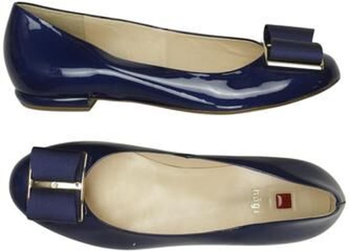 Damen Ballerinas, marineblau, Gr. EU 38.5 (UK 5.5), Leder - Second Hand - Högl - Modalova