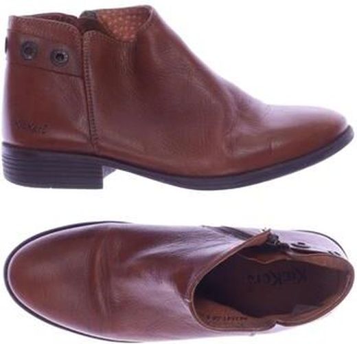 Damen Stiefelette, braun, Gr. EU 37, Leder - Second Hand - Kickers - Modalova