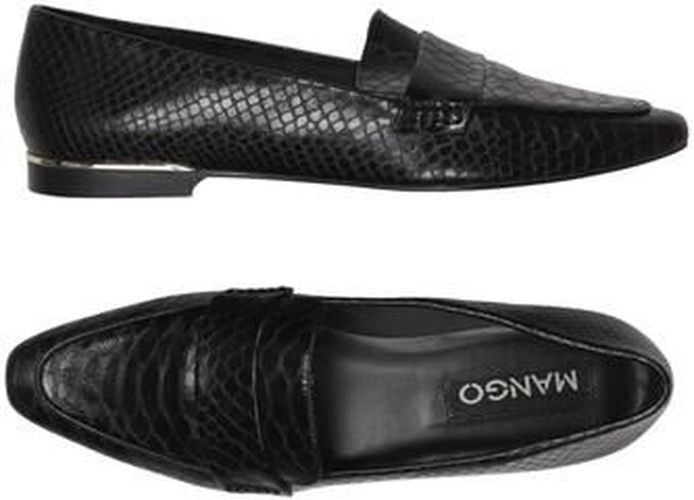 Damen Halbschuh, schwarz, Gr. EU 39 - Second Hand - Mango - Modalova