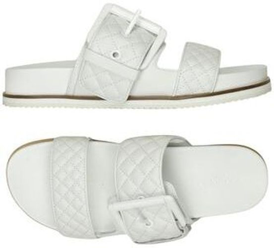 Cain Damen Sandale, weiß, Gr. EU 38, Leder - Second Hand - Marc - Modalova