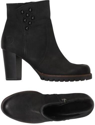 Damen Stiefelette, schwarz, Gr. EU 38, Leder - Second Hand - Marco tozzi - Modalova