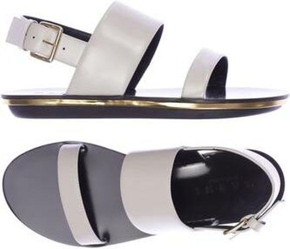 Damen Sandale, grau, Gr. EU 40, Leder - Second Hand - Marni - Modalova