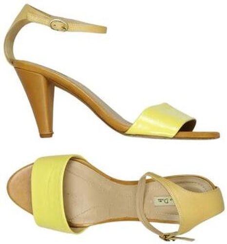 Damen Sandale, gelb, Gr. EU 39 - Second Hand - Massimo Dutti - Modalova