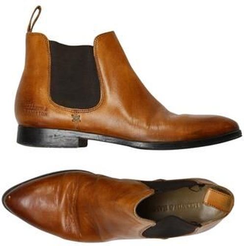 Damen Stiefelette, orange, Gr. EU 37, Leder - Second Hand - Melvin & Hamilton - Modalova