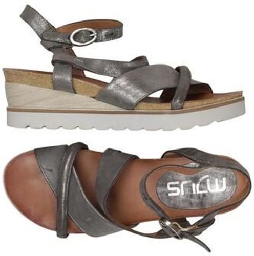 Damen Sandale, grau, Gr. EU 38 - Second Hand - Mjus - Modalova