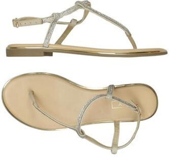 Damen Sandale, silber, Gr. EU 36 - Second Hand - Only - Modalova