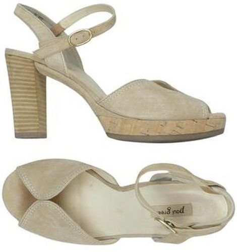 Damen Sandale, beige, Gr. EU 38 (UK 5) - Second Hand - Paul green - Modalova