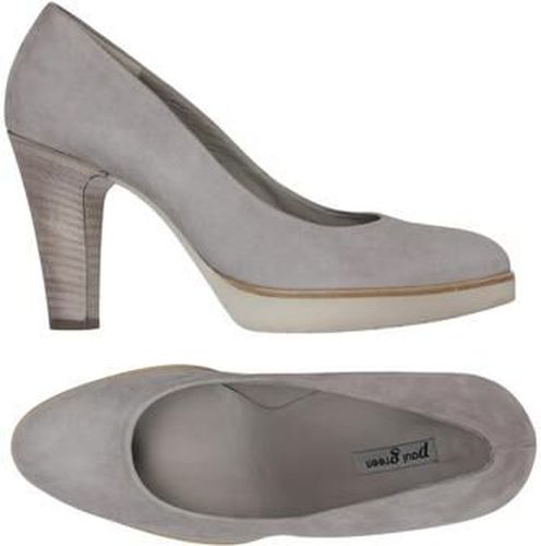Damen Pumps, grau, Gr. EU 39 (UK 6), Leder - Second Hand - Paul green - Modalova