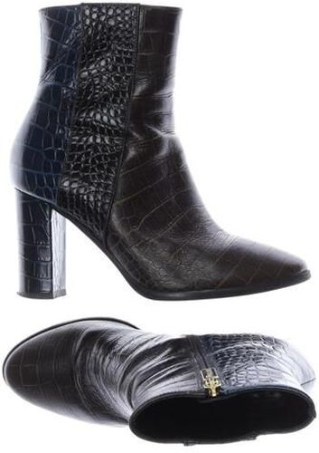 Damen Stiefelette, braun, Gr. EU 37, Leder - Second Hand - Pollini - Modalova