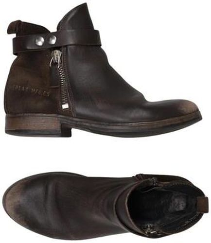 Damen Stiefelette, braun, Gr. EU 36, Leder - Second Hand - Replay - Modalova