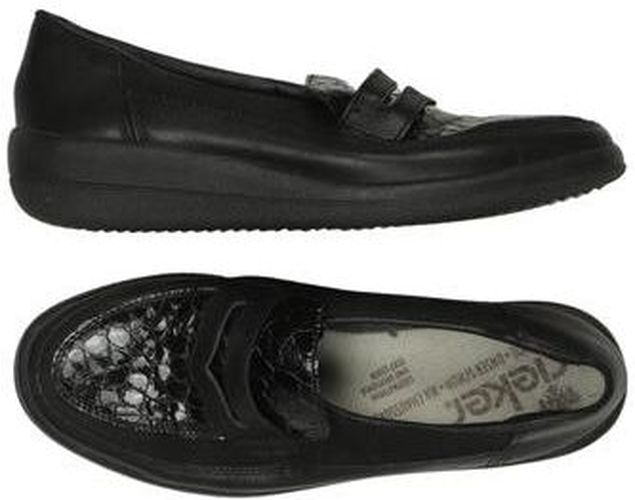 Damen Halbschuh, schwarz, Gr. EU 36 (UK 3.5), Leder - Second Hand - Rieker - Modalova