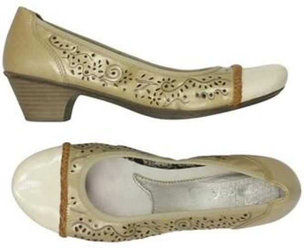 Damen Pumps, beige, Gr. EU 39, Kunstleder - Second Hand - Rieker - Modalova