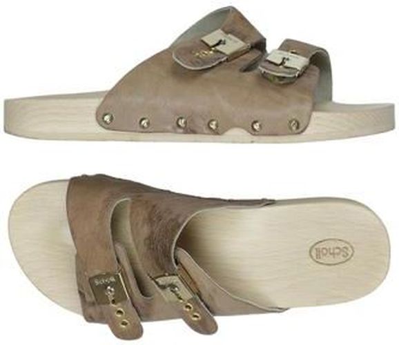 Damen Sandale, braun, Gr. EU 39, Leder - Second Hand - Scholl - Modalova