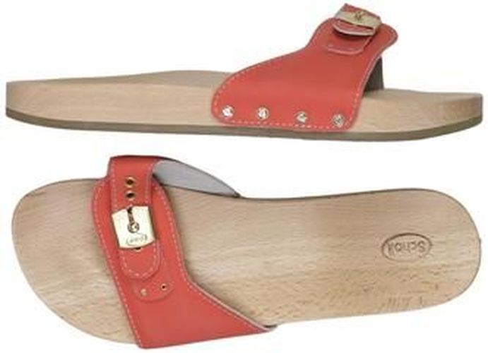 Damen Sandale, rot, Gr. EU 40, Kunstleder - Second Hand - Scholl - Modalova