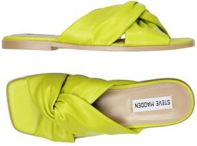 Damen Sandale, neon, Gr. EU 37, Kunstleder - Second Hand - Steve madden - Modalova