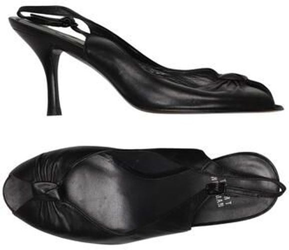 Damen Sandale, schwarz, Gr. EU 39, Leder - Second Hand - Stuart Weitzman - Modalova