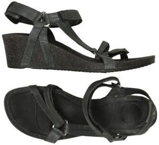 Damen Sandale, schwarz, Gr. EU 40, Leder - Second Hand - TEVA - Modalova