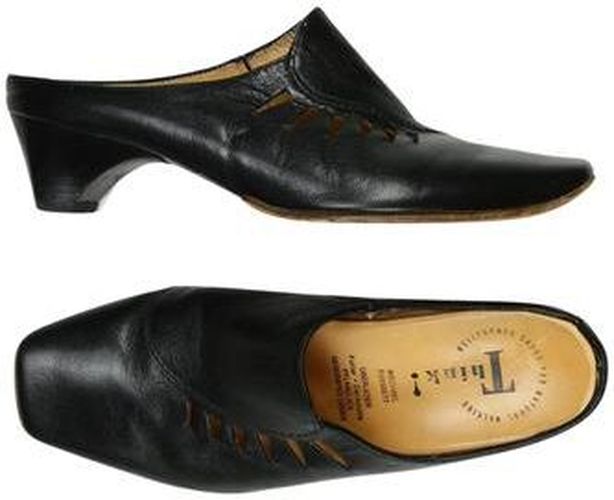 Damen Sandale, schwarz, Gr. EU 39.5, Leder - Second Hand - Think! - Modalova