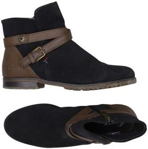 Damen Stiefelette, schwarz, Gr. EU 40, Kunstleder, Leder - Second Hand - Tom tailor - Modalova