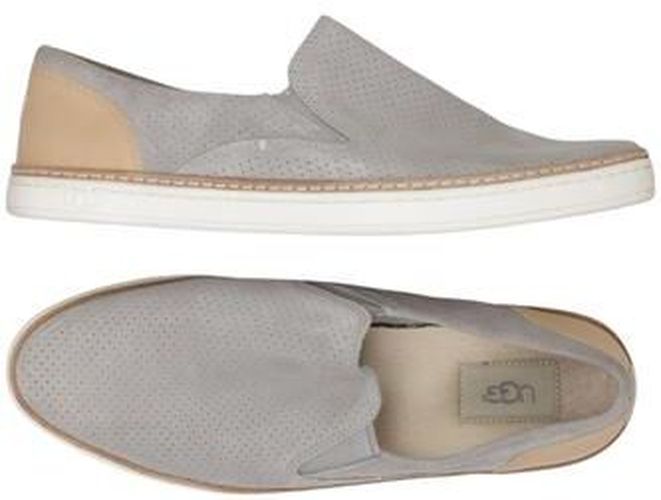 Damen Halbschuh, grau, Gr. EU 40, Leder - Second Hand - Ugg - Modalova