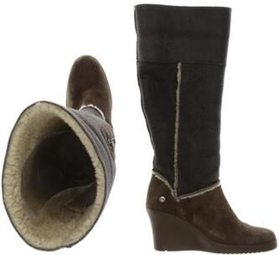 Damen Stiefel, braun, Gr. EU 36, Leder - Second Hand - Ugg - Modalova