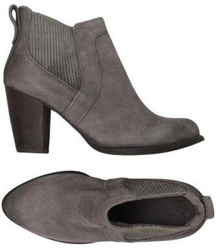 Damen Stiefelette, grau, Gr. EU 37, Leder - Second Hand - Ugg - Modalova