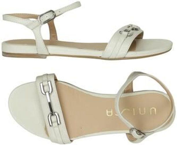 Damen Sandale, weiß, Gr. EU 39 - Second Hand - Unisa - Modalova