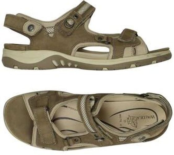 Damen Sandale, braun, Gr. EU 39.5 (UK 6.5), Leder - Second Hand - Waldläufer - Modalova