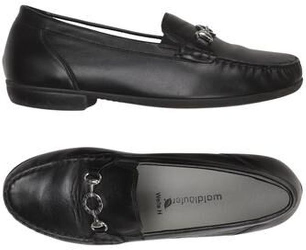 Damen Halbschuh, schwarz, Gr. EU 40.5 (UK 7), Leder - Second Hand - Waldläufer - Modalova