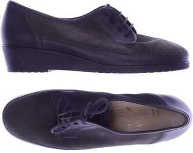 Damen Halbschuh, grün, Gr. EU 41.5 (UK 8), Leder - Second Hand - Waldläufer - Modalova