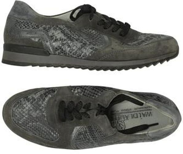Damen Sneakers, grau, Gr. EU 37.5 (UK 4.5), Leder - Second Hand - Waldläufer - Modalova