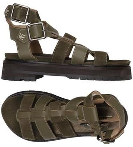 Damen Sandale, grün, Gr. EU 37 - Second Hand - White stuff - Modalova