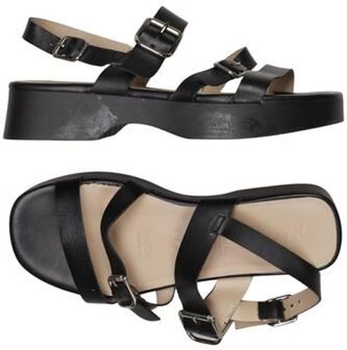 Damen Sandale, schwarz, Gr. EU 38 - Second Hand - Wonders - Modalova