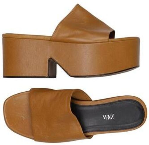 Damen Sandale, braun, Gr. EU 36 - Second Hand - Zara - Modalova