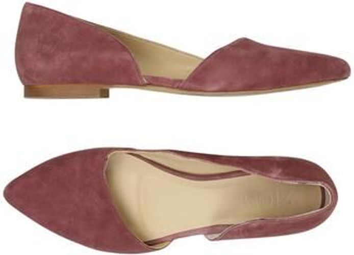 Damen Ballerinas, pink, Gr. EU 40, Leder - Second Hand - Zign - Modalova