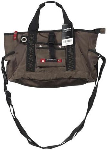 Jeans Damen Handtasche, braun, Synthetik - Second Hand - Calvin Klein - Modalova