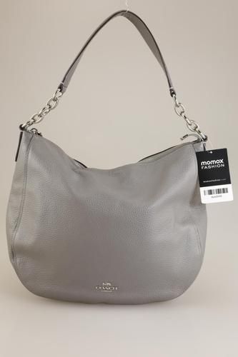 Damen Handtasche, grau, Leder - Second Hand - Coach - Modalova