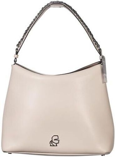 Damen Handtasche, beige, Leder - Second Hand - Karl by Karl Lagerfeld - Modalova