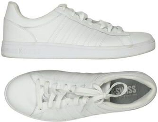 Herren Sneakers, weiß, Gr. EU 45, Leder - Second Hand - K Swiss - Modalova