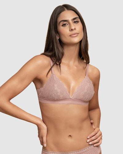 Bequemes Bralette ohne Bügel - Leonisa - Modalova