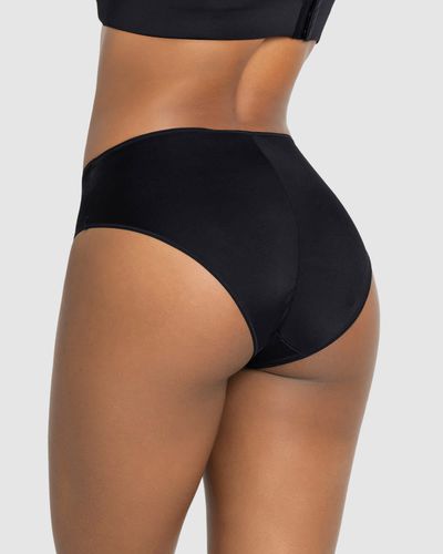 High-Leg Classic knicker with Moderate Shaping Compression - Leonisa - Modalova