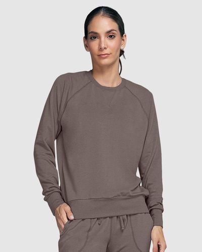 Round Neck Light Active Sweater - Leonisa - Modalova