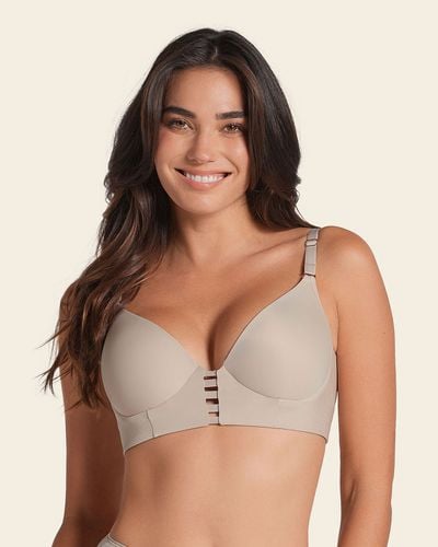 Sujetador triangular de push up alto y buen cubrimiento Memory Bustier - Leonisa - Modalova