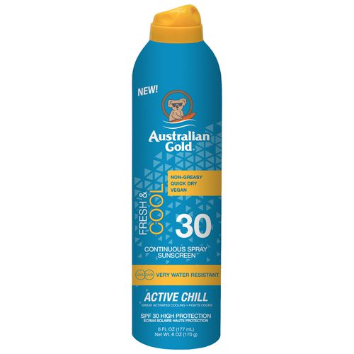 Spf 30 cont spray active chill 177 ml - Australian Gold - Modalova