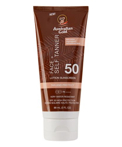 Spf 50 face+ self tanner lotion 88ml - Australian Gold - Modalova