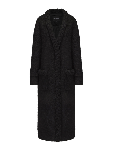 Elsa Coat (Black) - Nana Jacqueline - Modalova