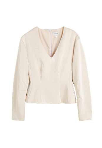 Yade Blouse - Creme - XS - Blouses - HERSKIND - Modalova