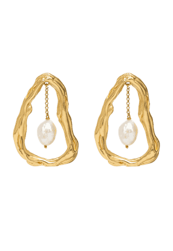 Giselle Pearl Earrings - Lavani Jewels - Modalova